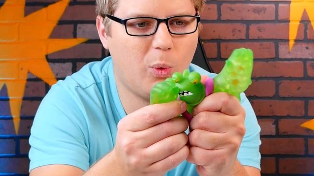 Heroes of Goo Jit Zu Galaxy Attack Stretchy Toys смотреть онлайн