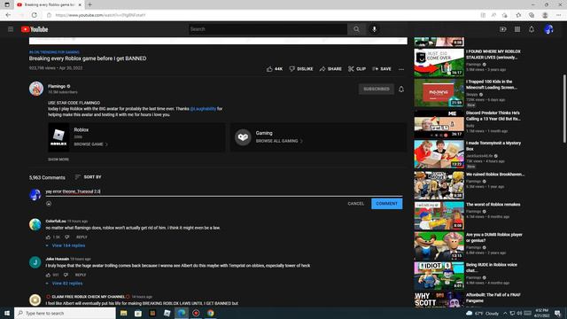 flamingo gets banned by alpa on camera смотреть онлайн