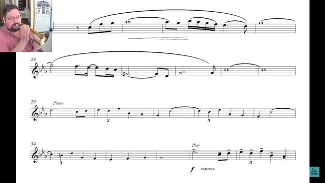Oblivion - Astor Piazzolla (Bb Cornet) смотреть онлайн