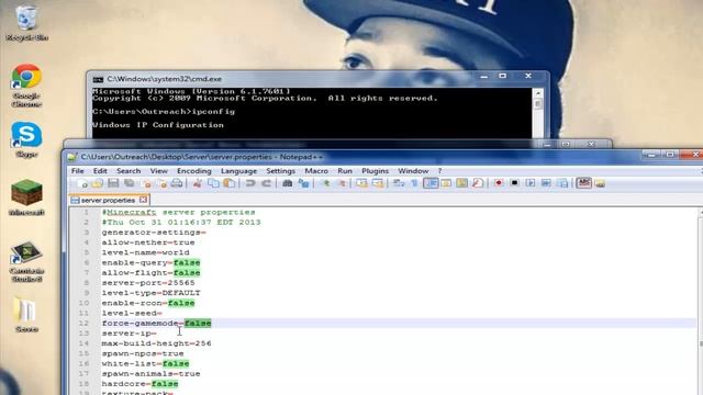 How to setup Minecraft Bukkit Server 1.6.4 1.7.1 [BESTWAY][PLUGINS] смотреть онлайн