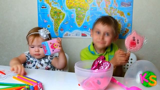 Pretends to play with Magic Pen Mili&Family and all the children of the world смотреть онлайн
