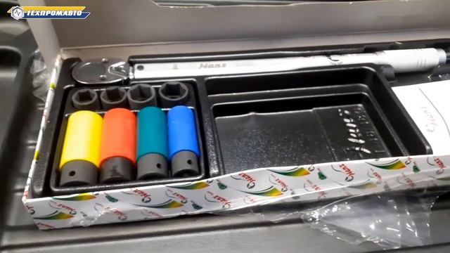 Набор ТТ 48 - динамометрический ключ и ударные головки 1/2" смотреть онлайн