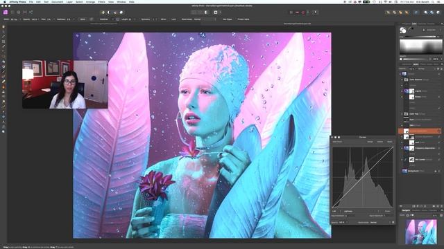 How to polish and perfect an image using Affinity Photo with Elena Paraskeva смотреть онлайн