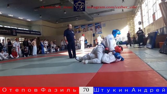 Кубок Москвы по Рукопашному Бою 2018 г. Отепов Фазиль-Штукин Андрей 70 кг. смотреть онлайн