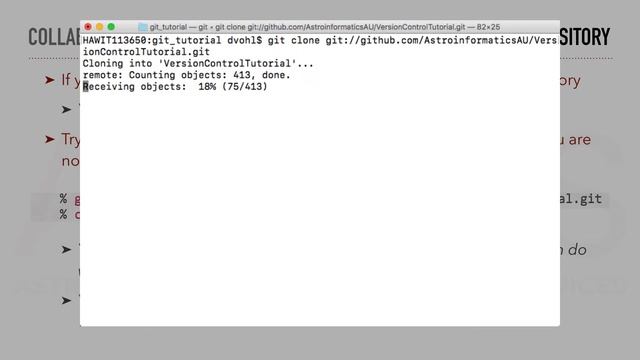 Introduction to Version Control with Git (Part 6) — Collaboration and online hosting смотреть онлайн