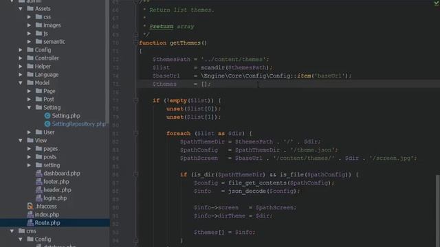 Создание CMS на php - 35 урок (Добавление и создание тем, общие вопросы) смотреть онлайн
