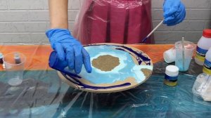[ МАСТЕР КЛАСС | RESIN ART ] Картина из эпоксидной смолы «ОСТРОВ»