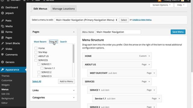 How do you change menu navigation in WordPress? смотреть онлайн