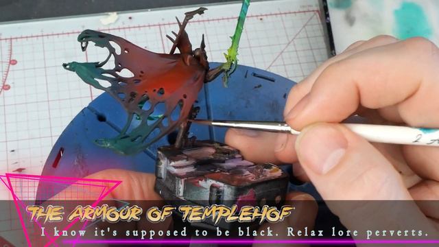 Painting a spooky vampire 🧛♂️ 1/2 - Warhammer painting смотреть онлайн