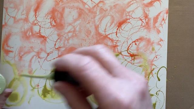 Split Distress Oxide Spray Background