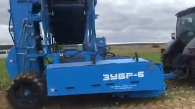 Свеклоуборочный комбайн КС-6 "ЗУБР" смотреть онлайн