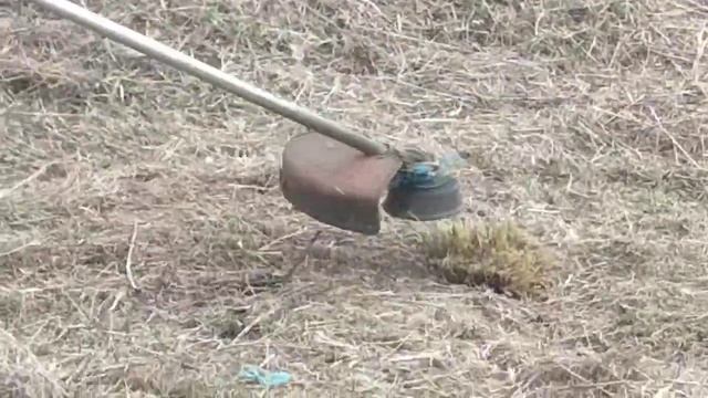 Покос травы и уборка участка в дер. Введенское, Гатчинского района. Участок + Канава. смотреть онлайн