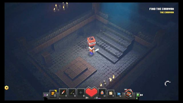 Minecraft Dungeons "Race to Apocalypse" Part#2 (No Commentary) Nintendo switch смотреть онлайн