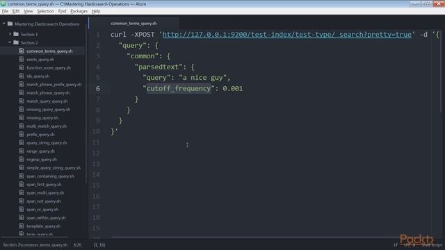 Elasticsearch 5.x Solutions – Mastering Elasticsearch Operations : Search | packtpub.com смотреть онлайн