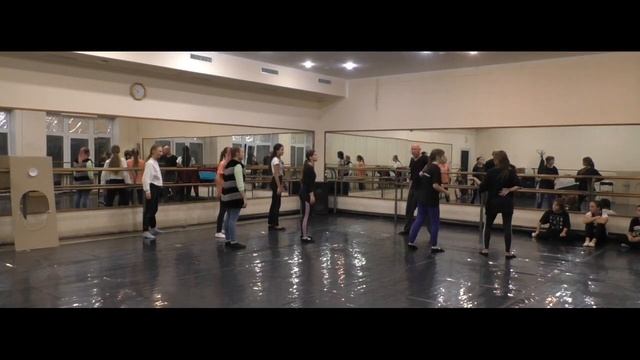 Театральная школа АртЭко Фрагмент репетиции. смотреть онлайн