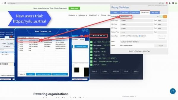 Proxy Switcher and Manager Extension Settings For Chrome Browser - yilu.us
