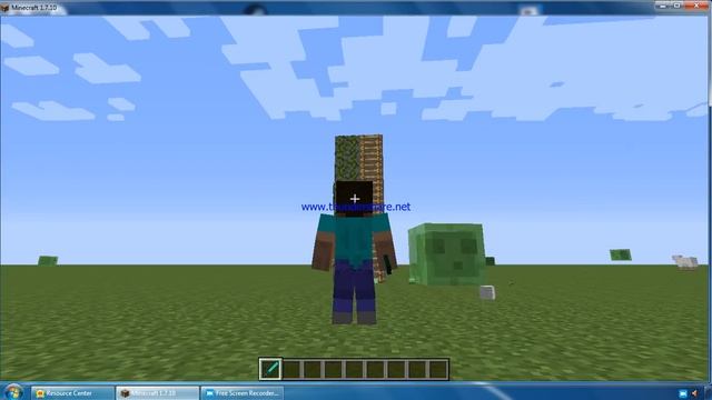 Minecraft 1.7.10 Animated Player Mod смотреть онлайн