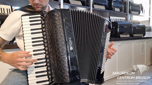 Pigini Professional P130 Cassotto Klangprobe Akkordeon/Accordion смотреть онлайн