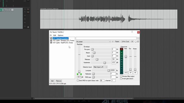 Como eliminar ruído de guitarra no Reaper смотреть онлайн