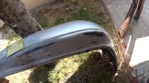 Шлифовка бампера под подкраску | Проверенный способ