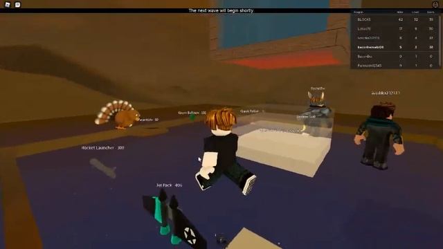 ROBLOX Flood survival waves Survive the flood game ROBLOX смотреть онлайн