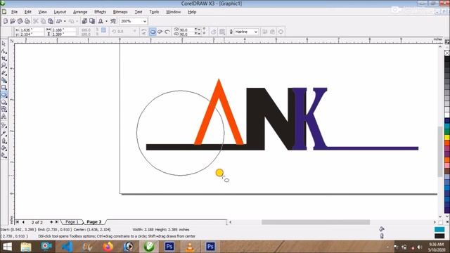 How to create Professional Logo Design With Corel and Photoshop Tutorial смотреть онлайн