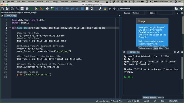 Python Project - How To Create A Function in Python To Automate File Backup. смотреть онлайн
