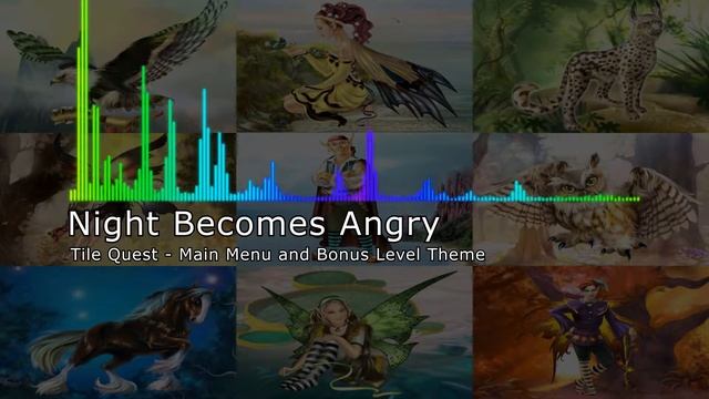 Tile Quest Music - Night Becomes Angry (Main Menu & Bonus Level Theme) смотреть онлайн