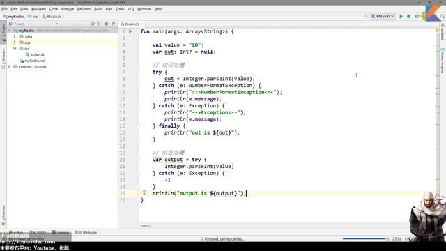 06★Kotlin入门For Android★例外处理 смотреть онлайн