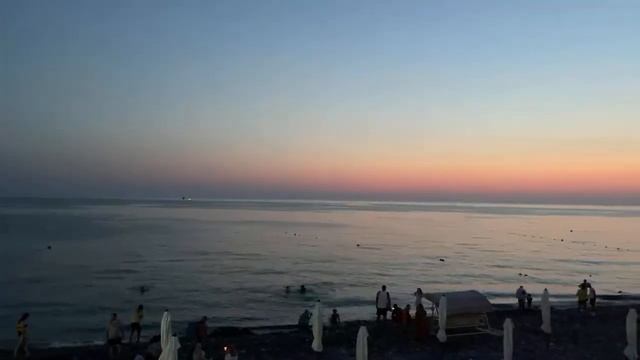 Закат?ЛАЗАРЕВСКОЕ СЕГОДНЯ?СОЧИ. смотреть онлайн