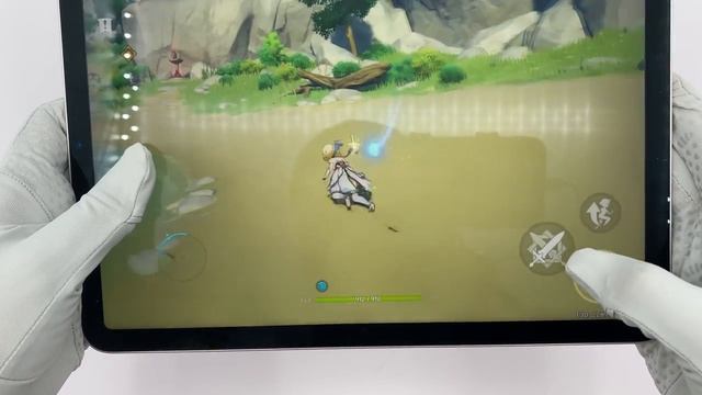 iPad air 5 M1 (2022) Uboxing and game test (genshin impact pubg lol mobile ...) смотреть онлайн