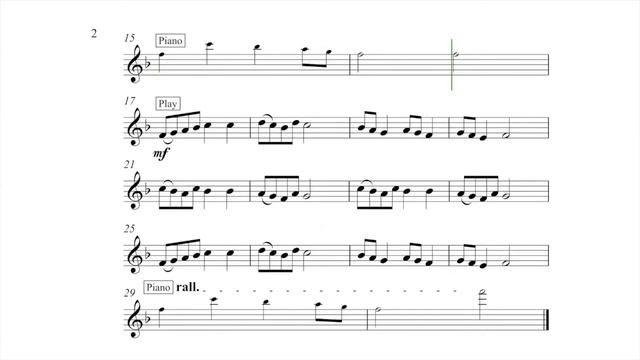 Twinkle Twinkle Little Star and Variation Solo Flute. Play-Along/Backing Track. Free Music! смотреть онлайн