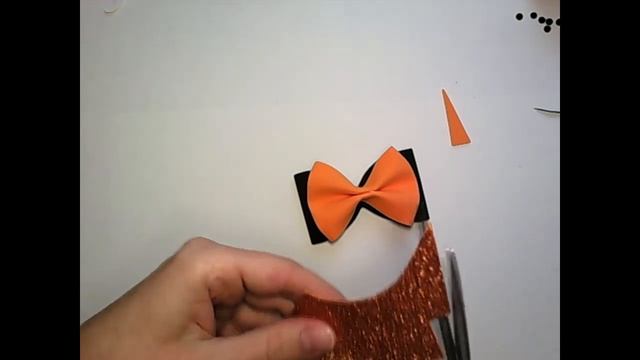 Бантики на Хэллоуин. Мастер класс.