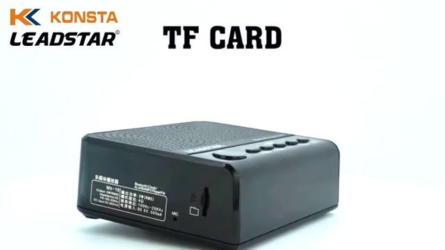 Leadstar Bluetooth alarm clock radio speaker FM radio USB TF card jack смотреть онлайн