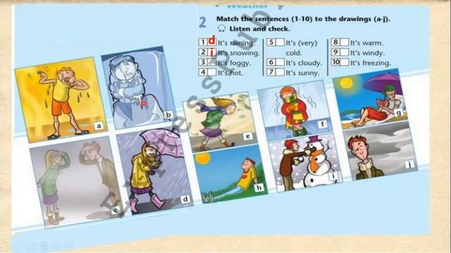 Excel 5. Module 9 "Holidays". Theme "Seasons, months and weather" смотреть онлайн