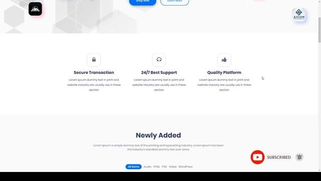 ThemePlace - Marketplace WordPress Theme смотреть онлайн