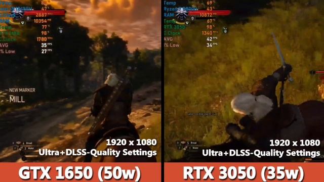 Laptop GTX 1650 (50w) vs RTX 3050 (35w) Gaming Benchmark | HP Victus vs Asus Vivobook 15 Gaming Tes смотреть онлайн