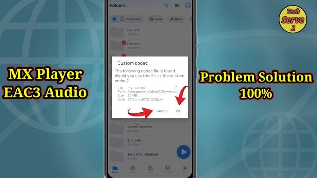 this audio format EAC3 is not supported | problem Solution 100% | MX player 2023 problem смотреть онлайн