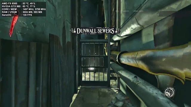 Dishonored [Benchmark] - Nvidia GTX 960 x AMD FX 6300 - 1080p - Ultra Settings смотреть онлайн