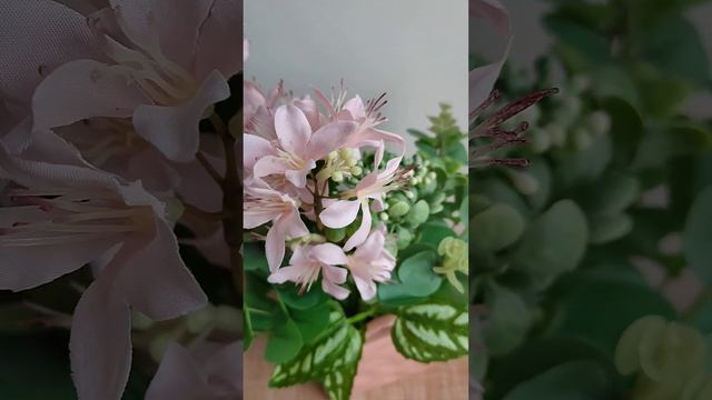 Цветочная композиция в вазе смотреть онлайн