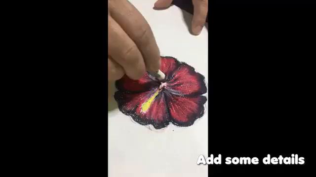 Hibiscus Flower (Oil Pastel) by Teacher Mae смотреть онлайн