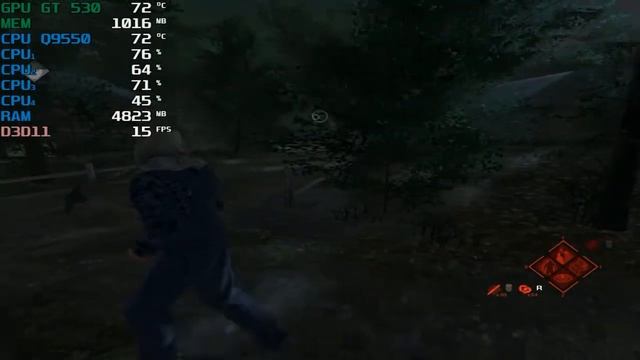 Friday the 13th the Game ( CORE 2 QUAD Q9550 & GT 530 ) смотреть онлайн