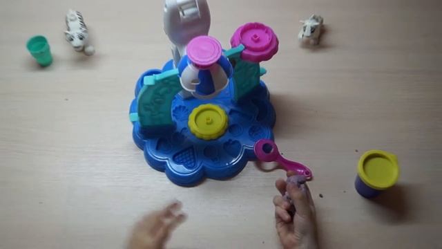 Play Doh. Пицца? Нет - пироженко! Готовим вместе! смотреть онлайн