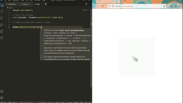 Building a Custom Loading Animation for Your Website with HTML, CSS, and JS смотреть онлайн