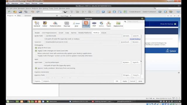 Setting up NetBeans Options - 2 - Programming for the Web смотреть онлайн