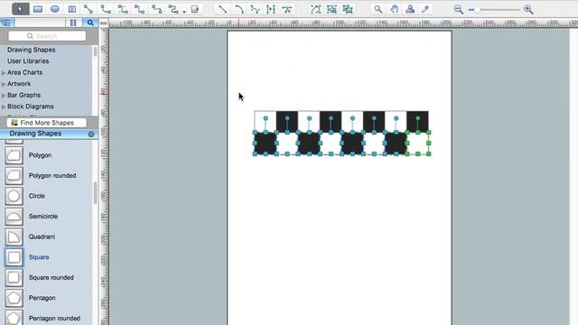 Как быстро нарисовать шахматную доску в ConceptDraw PRO смотреть онлайн