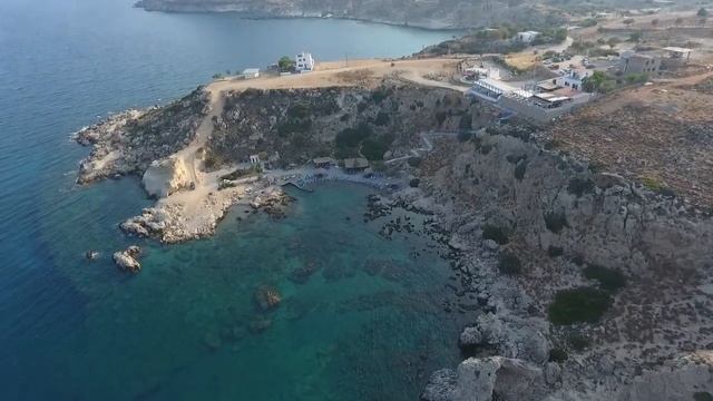 Самый лучший пляж (бухта) на острове Родос Греция смотреть онлайн