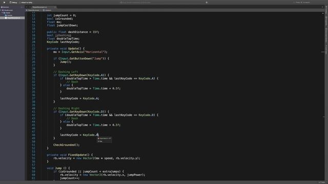 2D Dash in Unity | 2D Game Dev Tutorial смотреть онлайн