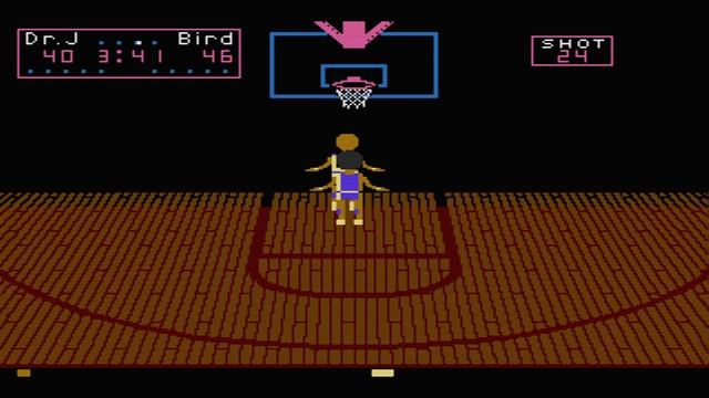 One on One: Dr. J vs. Larry Bird (Atari 7800) смотреть онлайн