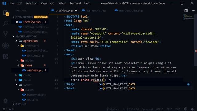 PHP MVC Framework Load Views & Models (04)[Urdu/Hindi] смотреть онлайн